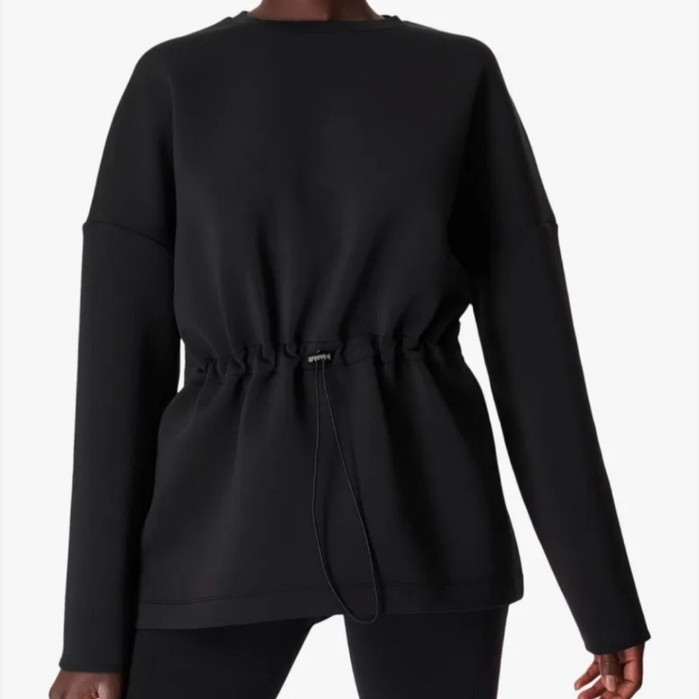 Sweaty Betty Black Long Sleeve Pullover